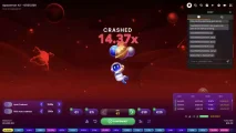 Краш гра Spaceman